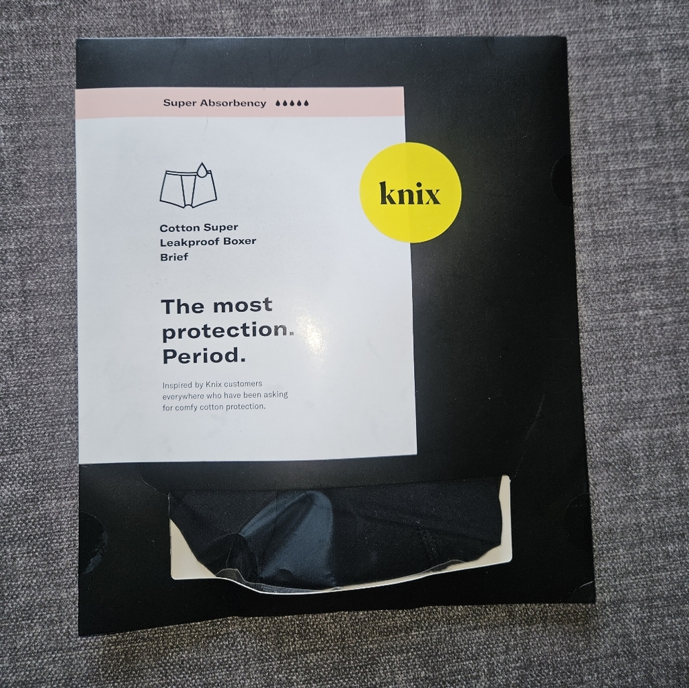 Knix period Cotton Super leakproof Boxer Brief shorts